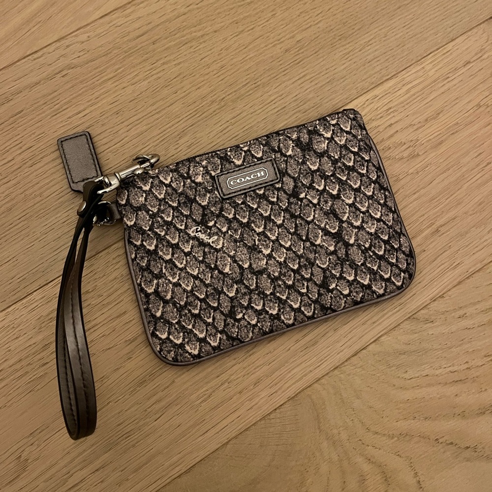 Coach Snake Skin Wallet